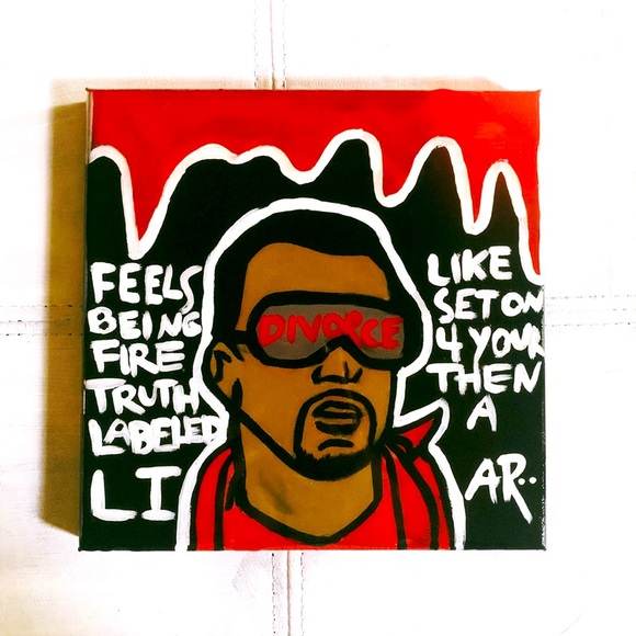 Original art of Kanye West - Picture 1 of 2